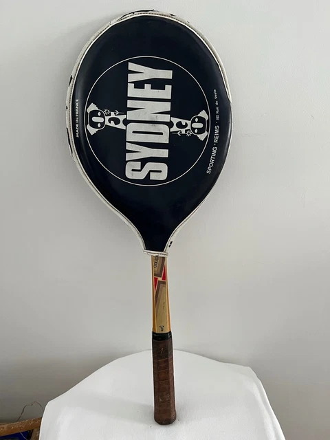 Raquette De Tennis Vintage Spalding Nationalist B - Bois Années 1910, Occasion