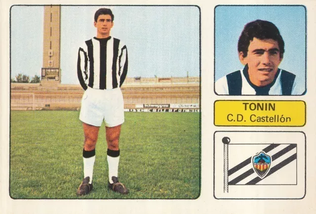 Manzanarez Tonin # Cd.castellon Cromo Card Campeonato De Liga 1973-74 Fher