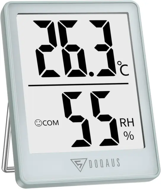 Igrometro Termometro Digitale, Termometro Ambiente Interno Con L'Icona Di Comfor