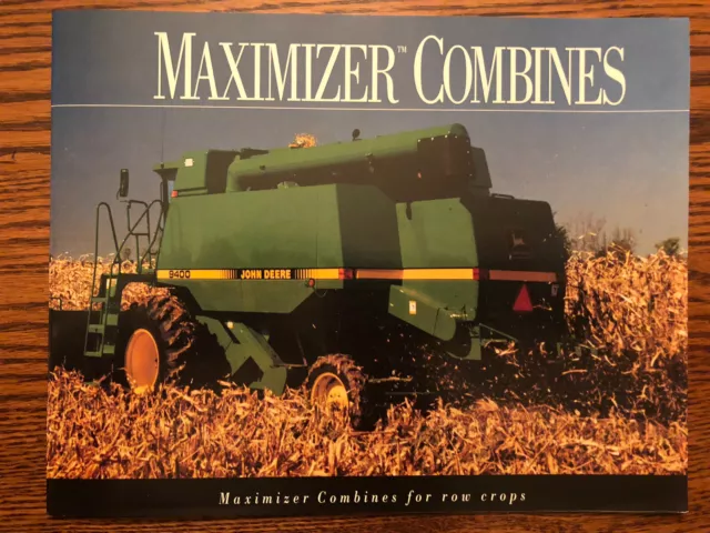 John Deere Maximizer Combine Brochure 9400,9500 & 9600
