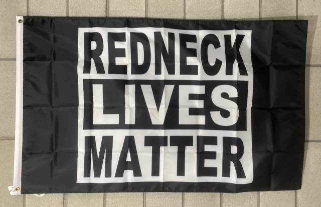 Redneck Lives Matter Flag Free Ship Freedom Guns Boobs Beer USA 3x5' Sign Banner