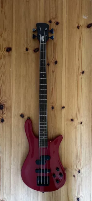 Warwick Streamer Stage I 4-String, 1985, Rot 3