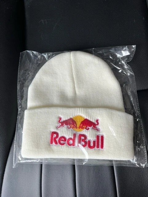 RED BULL BEANIE Hat Brand New White Color 12.99 PicClick UK