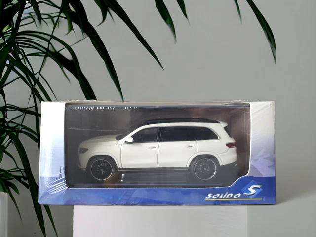 Miniature 1/43 Mercedes-Benz GLS 2019 Argentée Z-Models - Neuf Dans Sa Boîte