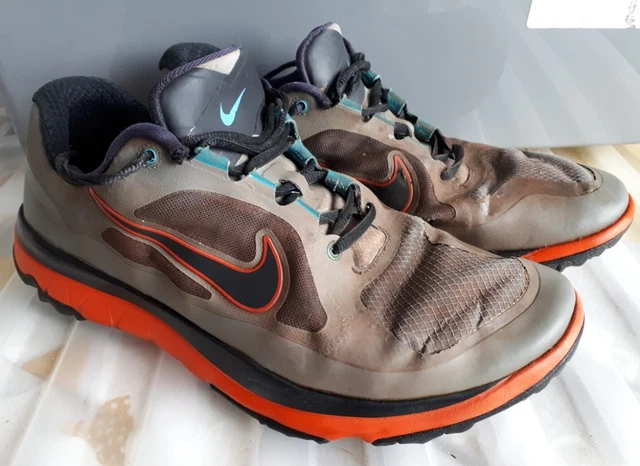 NIKE SPIKELESS GOLF Shoes Mens FI Impact Uk Size 9 Eur 44 12.50