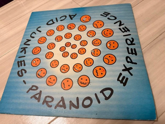 ACID JUNKIES PARANOID Experience record $200.75 - PicClick