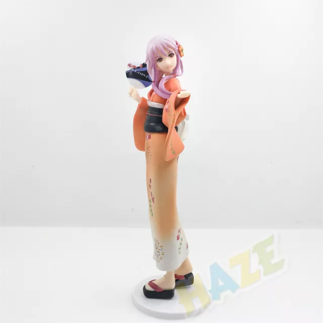 Anime Guilty Crown Yuzuriha Inori Kimono Ver. PVC Figu Modell Spielzeug