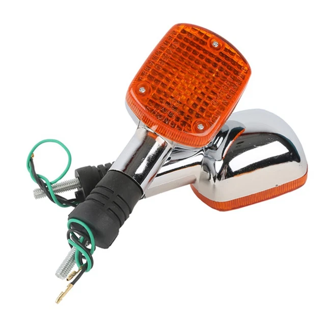 Bediffer Resistori Per LED Indicatori Di Direzione Moto - Decoder Lampeggiatore, Rallenta Il Lampeggio, 12V, Universale