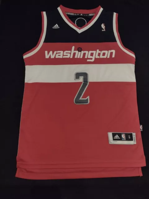 John Wall #2 Washington Wizards NBA Jersey Adidas (Size Small)