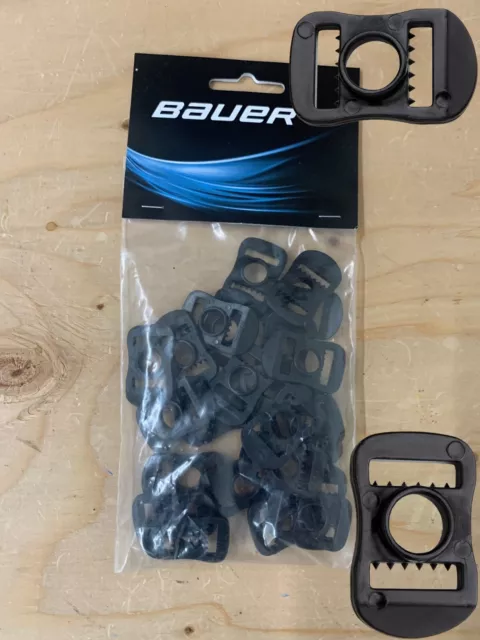 Bauer Hockey Helmet Plastic Buckle - Pair