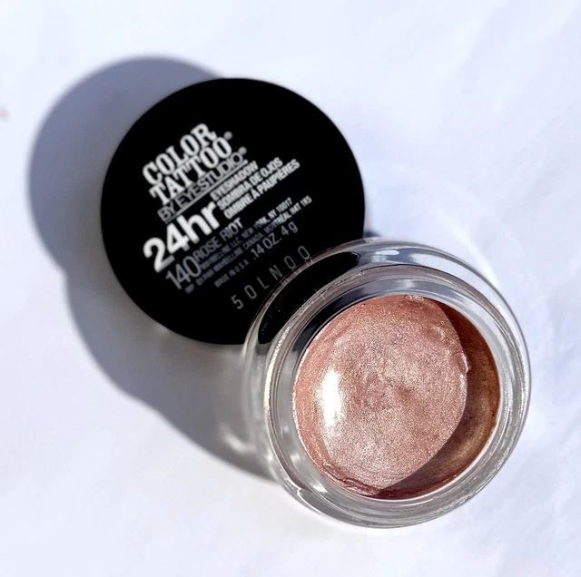Fard à Paupières Crème Maybelline Color Tattoo - Teinte 91 Crème De Rose - Neuf - Longue Tenue Brillant