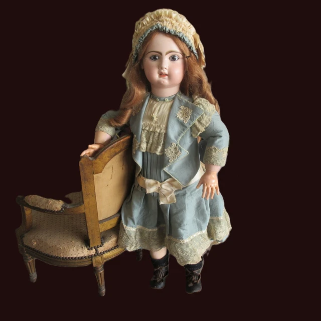 JUMEAU BEBE - tête au tampon rouge - Pop - 1890-1899 - Frankrijk