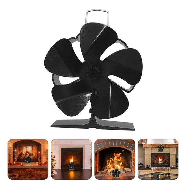 Wood Burning Stove Fan Fireplace Fan Heater Blower Fans Home Non Electric