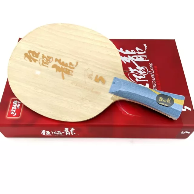 DHS Hurricane Long 5 Table Tennis Blade Ping Pong Racket  Ma Long Professional