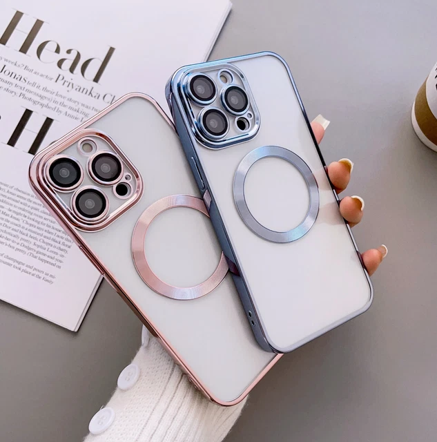 Iphone case Apple 14 13 12 Plus Pro Max Shockproof & Magnetic Silicon cover