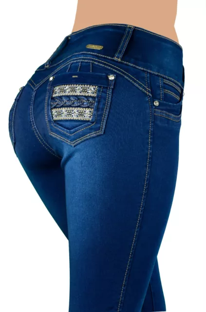 Colombian Push Up Skinny Tummy Tuck Jeans Butt Lifter Pantalon
