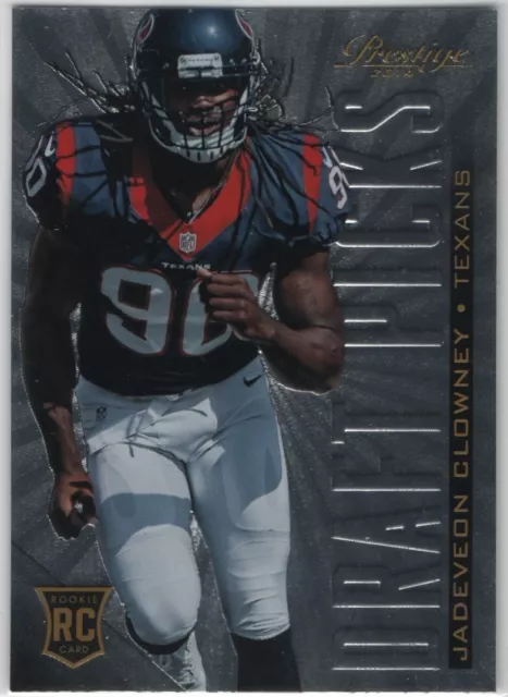 2014 Panini Prestige Draft Picks Jadeveon Clowney Rookie