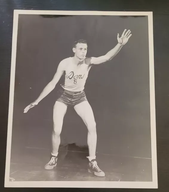 Basketball Coach Photo John Bennington Michigan San Francisco Vintage
