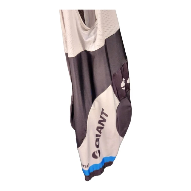 GIANT Shimano Men's Black & White Padded Cycling Bib Shorts Size XL Bike Racing