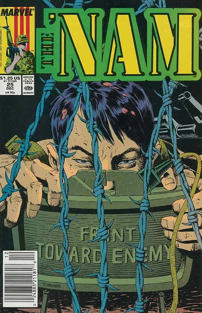 Nam, The #25 (Newsstand) VF; Marvel | Vietnam War comic - we combine shipping