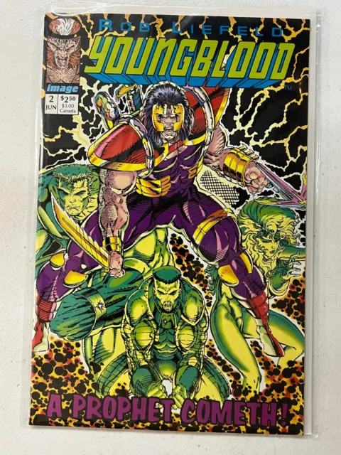 Youngblood #2 Image Comics Green Variant 1st Shadowhawk, Prophet | Combined Ship