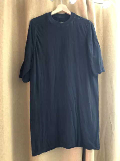 Rick Owens DIRT S/S 17 Double Layer T Shirt / Dress Cotton Size M Unisex