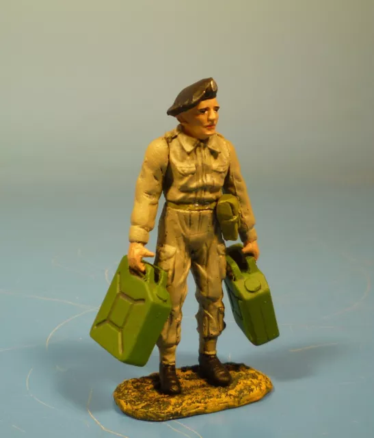 Lineol / Elastolin - Großbritannien Britischer Panzersoldat - 7 cm Serie = 1:24