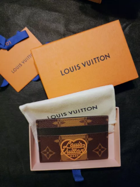 AUTHENTIC LOUIS VUITTON duck coin card holder N60388 coin purse NIGO  Virgi