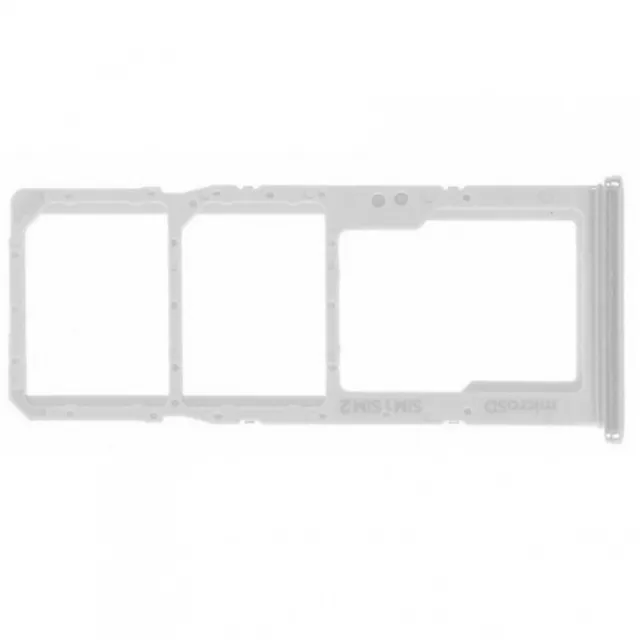 Porta SIM Per Samsung Galaxy M51 Adattatore Scheda Dual Bianco Ricambio