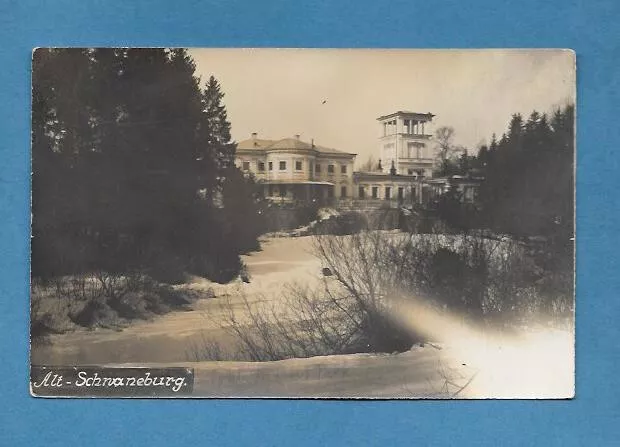 Friesoythe: AK Alt-Schwaneburg von 1907 Schloss