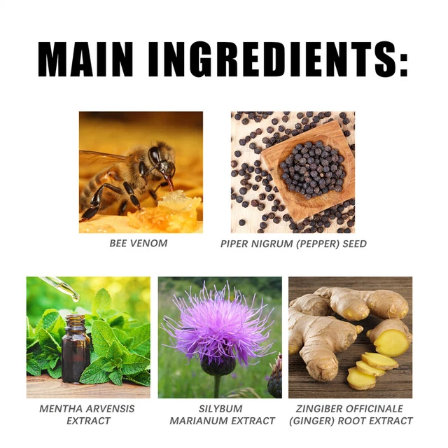 2024 BEE VENOM Lymphatic Drainage & Slimming Patch for Women and Men