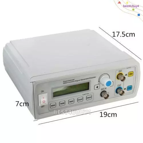 FY3200S 25MHz Dual-Channel Arbitrary Waveform DDS Function Signal Generator New 3