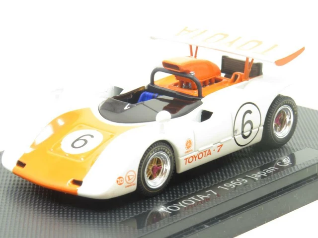 Ebbro 1:43 Toyota 7 #5 Japon GP 1969 Fushida, Takahashi 44720 modèle