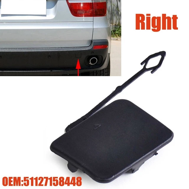 Posteriore destro per BMW X5 E70 2006 2011 gancio di traino paraurti tappo di copertura