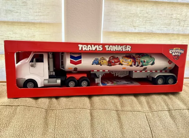 The Chevron Cars #38 - Travis Tanker Truck Toy Collectible - 2005 NIP