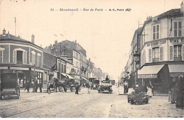 93 - SAN63370 - MONTREUIL - Rue de Paris