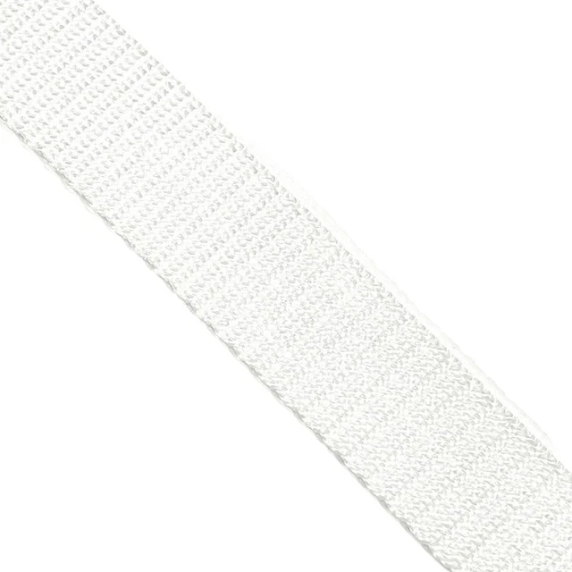 Tejido de polipropileno blanco 25 mm - por metro