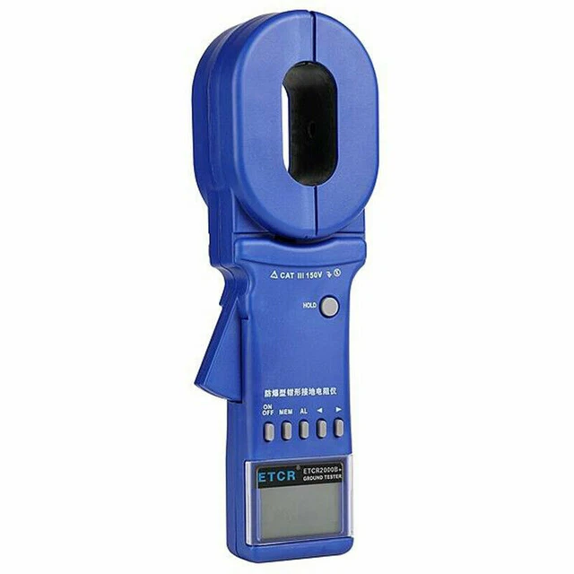 ETCR2000B + TipoMorsetto antideflagrante tester resistenza a terra 0,01Ω ~ 1200Ω