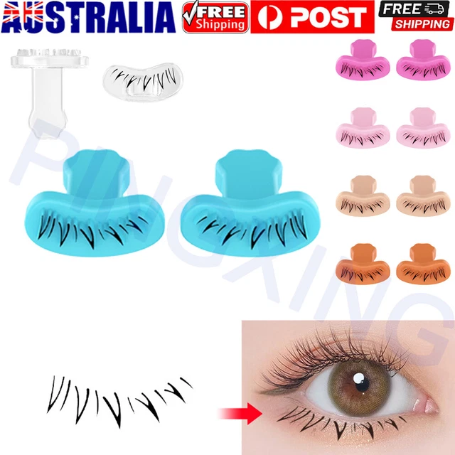 Eyelash Seal DIY Lower Lash Extension Stamps Plastic Makeup Tool for Beginner