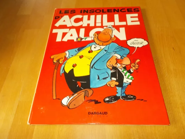 Bd Achille Talon Tome 7 En Eo Greg / Dargaud Tbe