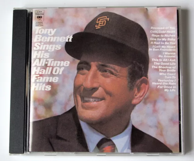 Tony Bennett...sings His All-Time Hall Of Fame Hits..cd