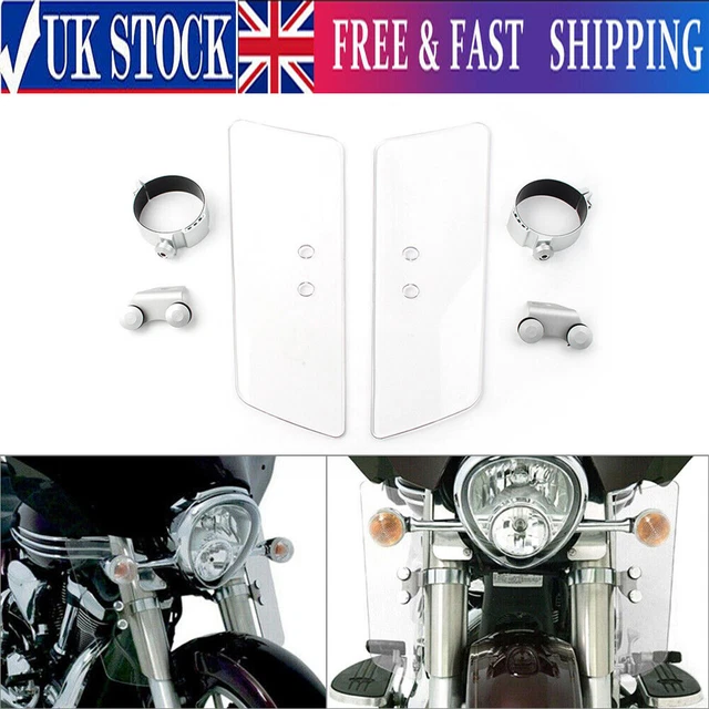 MEMPHIS SHADES MEM5804 Fork Deflectors for Honda Kawasaki Suzuki
