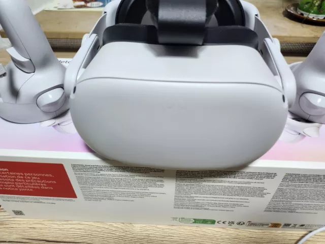 Oculus Meta Quest 2  128GB Virtual Reality Headset , Elite Strap Tasche Garantie