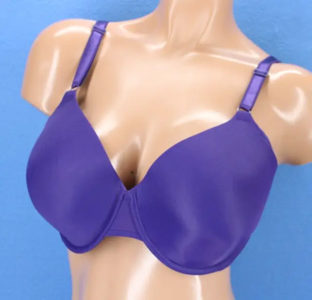Warner's 3471 Underwire Lined Full Coverage Bra Size 38D #D7884