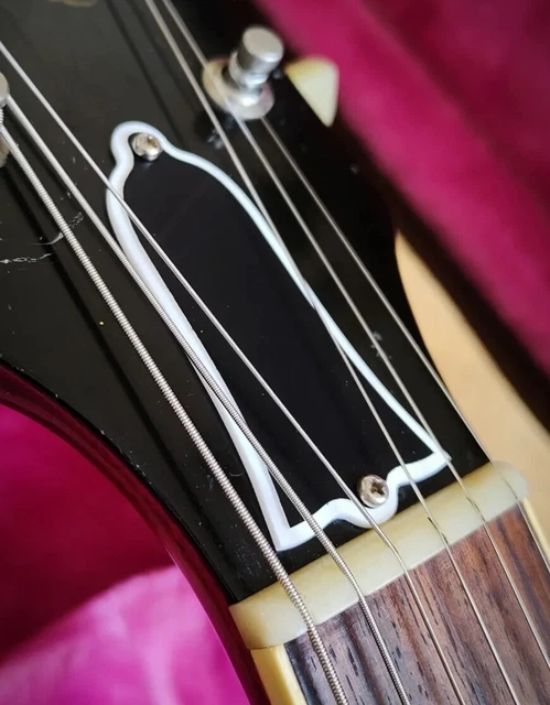 "BURN" Diecast Truss Rod Cover – Fits Gibson Les Paul, SG, 335, 2-Hole
