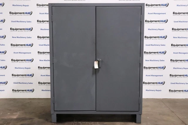 Global Industrial 12 Gauge Heavy Duty Cabinet, 60" W x 24" D x 78" H