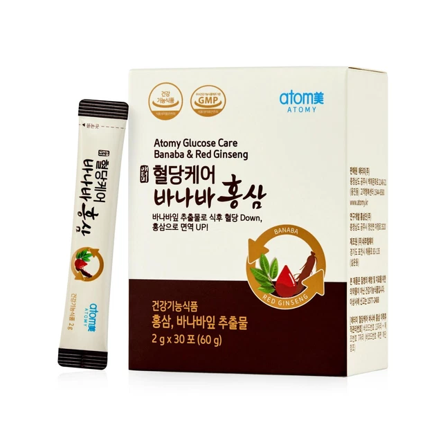 ATOMY Atomy Glucose Care Banaba & Red Ginseng 2g x 30packets