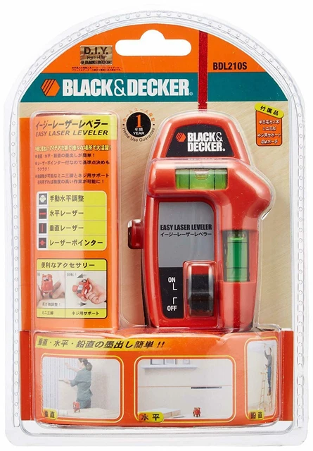 Black & Decker and Easy Leveler BDL210S