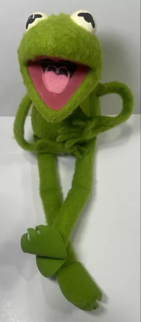 Kermit The Frog #850 Jim Henson Muppet Doll Fisher Price Plush Toy Vintage 1976