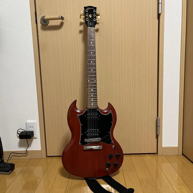 Gibson Sg Tribute Vintage Cherry Satin 2019 W/Guitar Case Safe Packing！ *Szg339